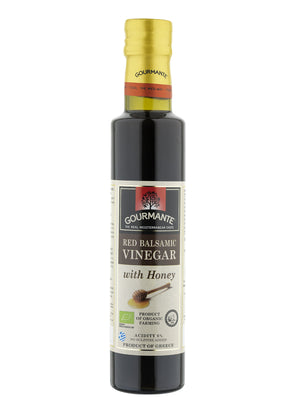 Gourmante BIO Red Balsamic Vinegar with Honey 250ml