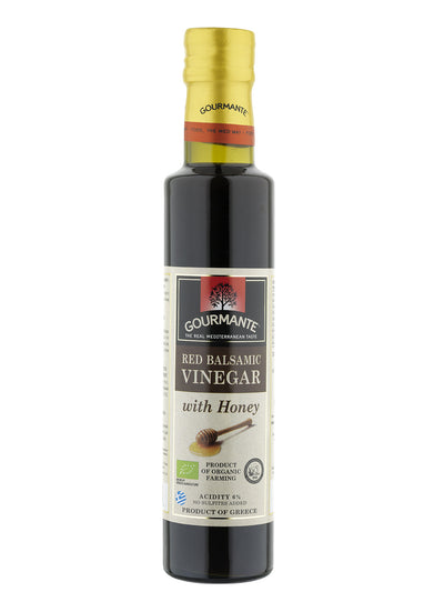 Gourmante BIO Red Balsamic Vinegar with Honey 250ml