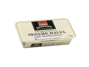 Gourmante Traditional Sesame Halva with Vanilla flavor 100gr