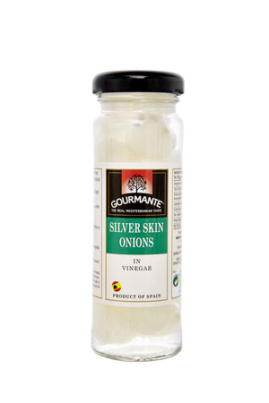 Gourmante Silver Skin Onions in Vinegar 60gr