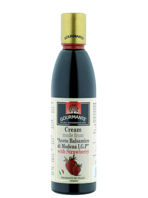 Gourmante Cream made from "Aceto Balsamico di Modena IGP" with Strawberry 250ml