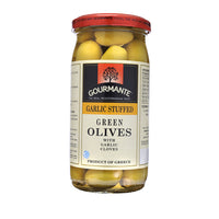 Gourmante Olives Stuffed with Garlic in Brine 360gr