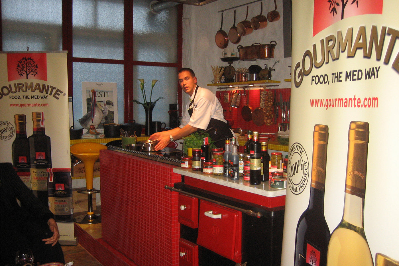 Gourmante cooking class with perfect Mediterranean ingredients